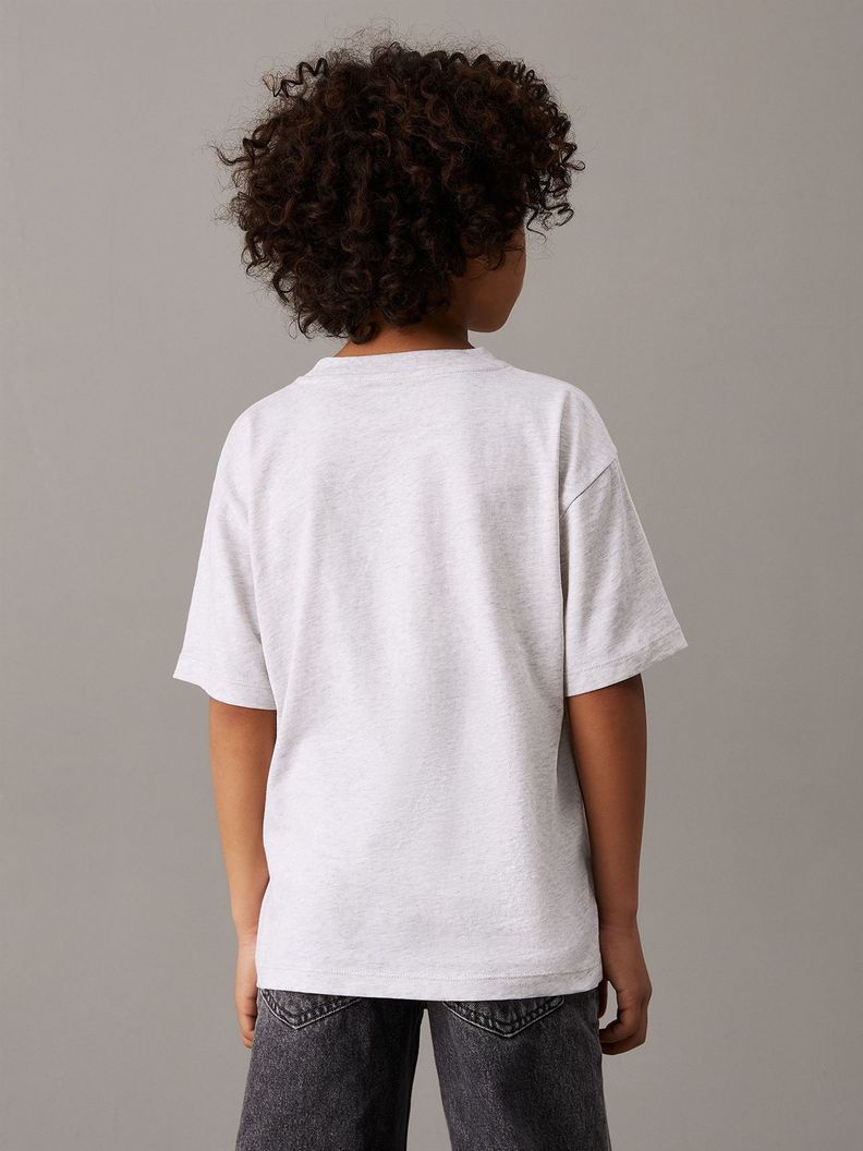Polera Niño City Scene Relaxed Blanco Calvin Klein-2