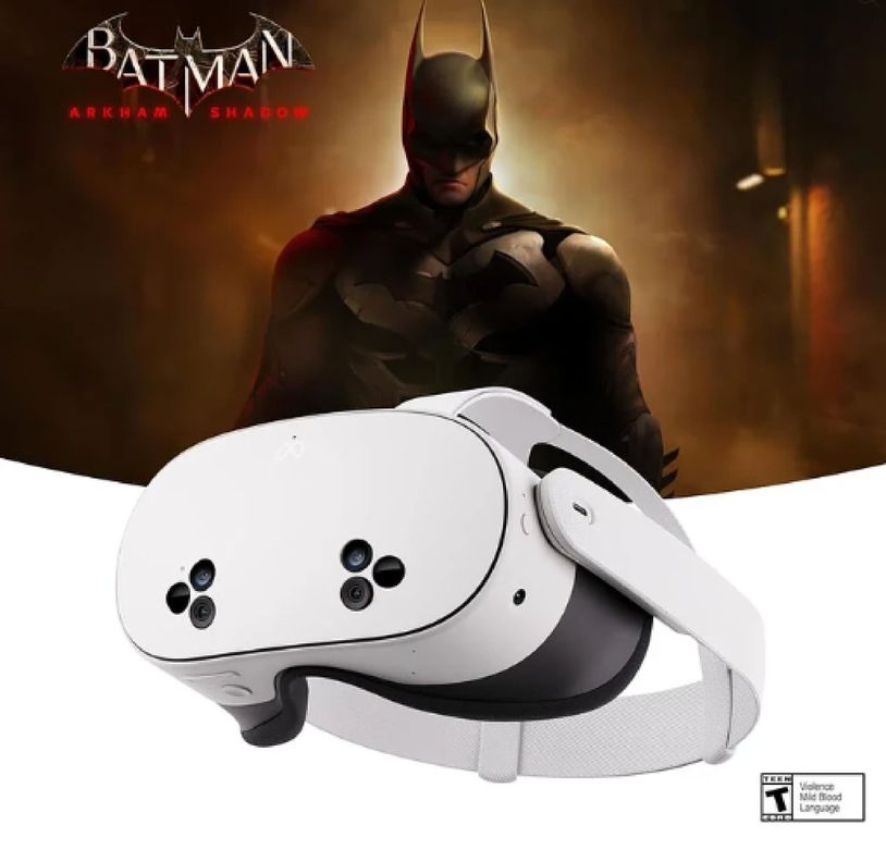 Lentes Realidad Virtual Oculus Meta Quest 3s 128gb + Batman Color Blanco-0