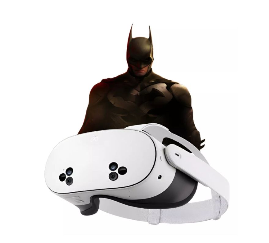 Lentes Realidad Virtual Oculus Meta Quest 3s 128gb + Batman Color Blanco-4