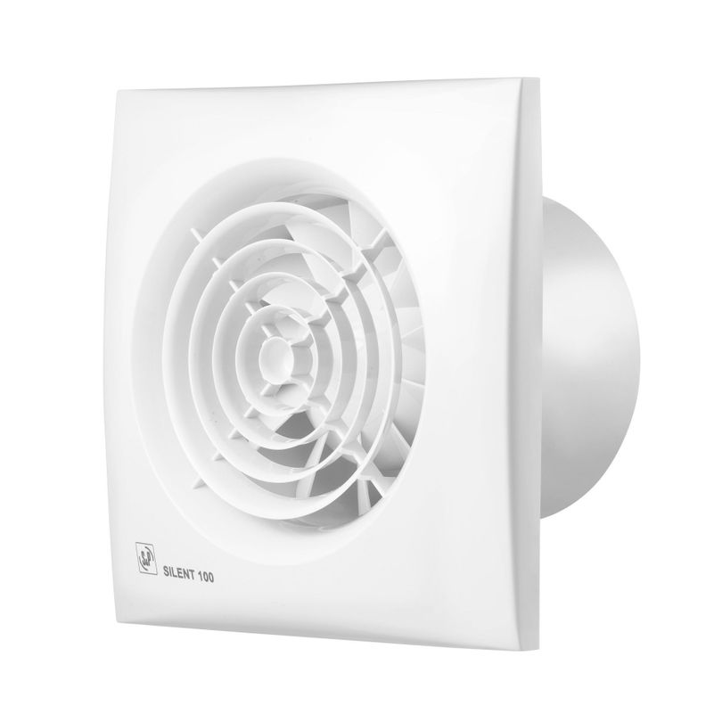 S&P Chile Extractor de aire para baño ultrasilencioso SILENT-100 CZ