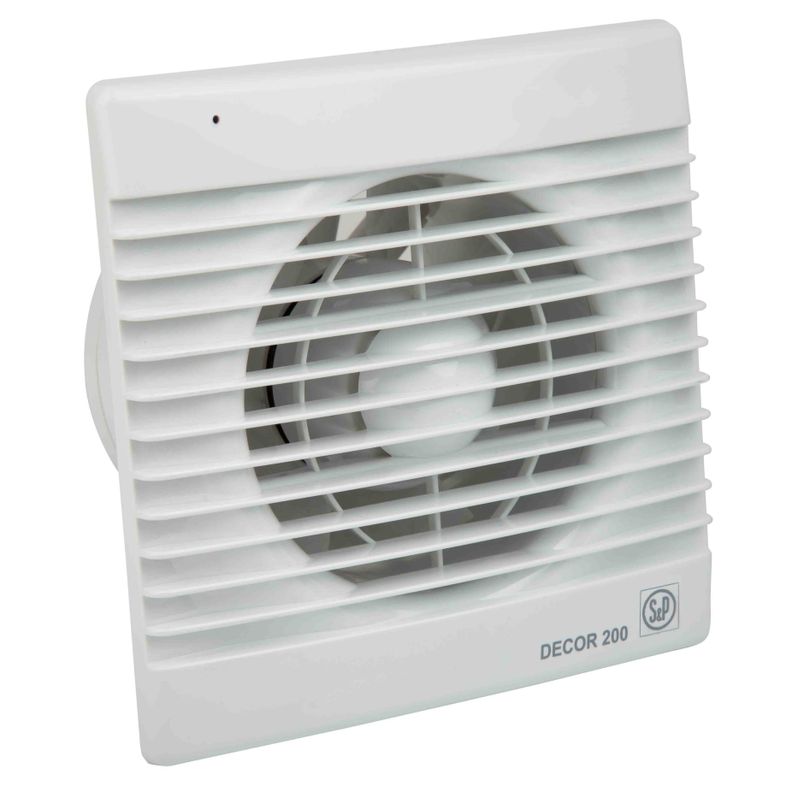 EXTRACTOR DE AIRE PARA BAÑO DECOR-200 C-1