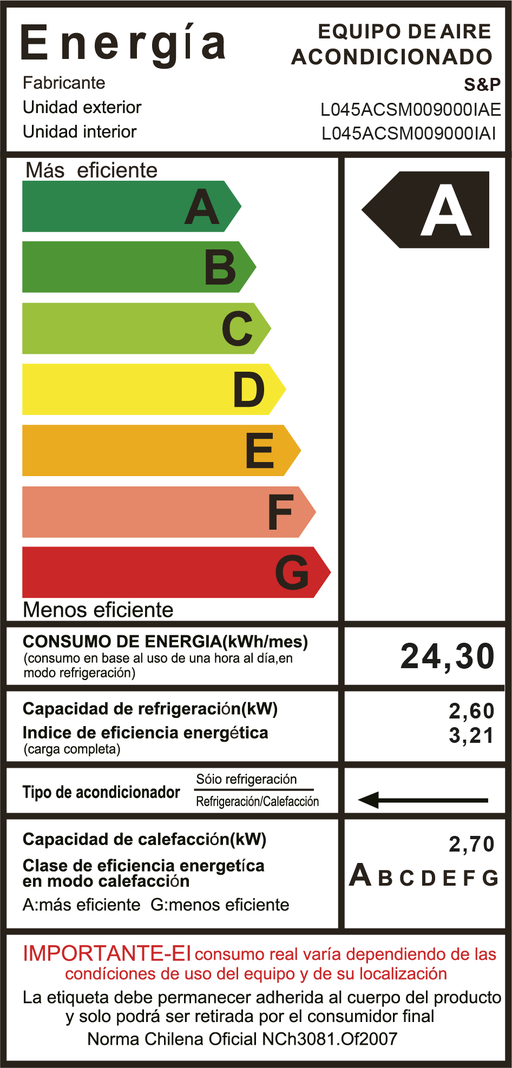 Aire Acondicionado Wifi Split Inverter 9000btu Frío Y Calo-4
