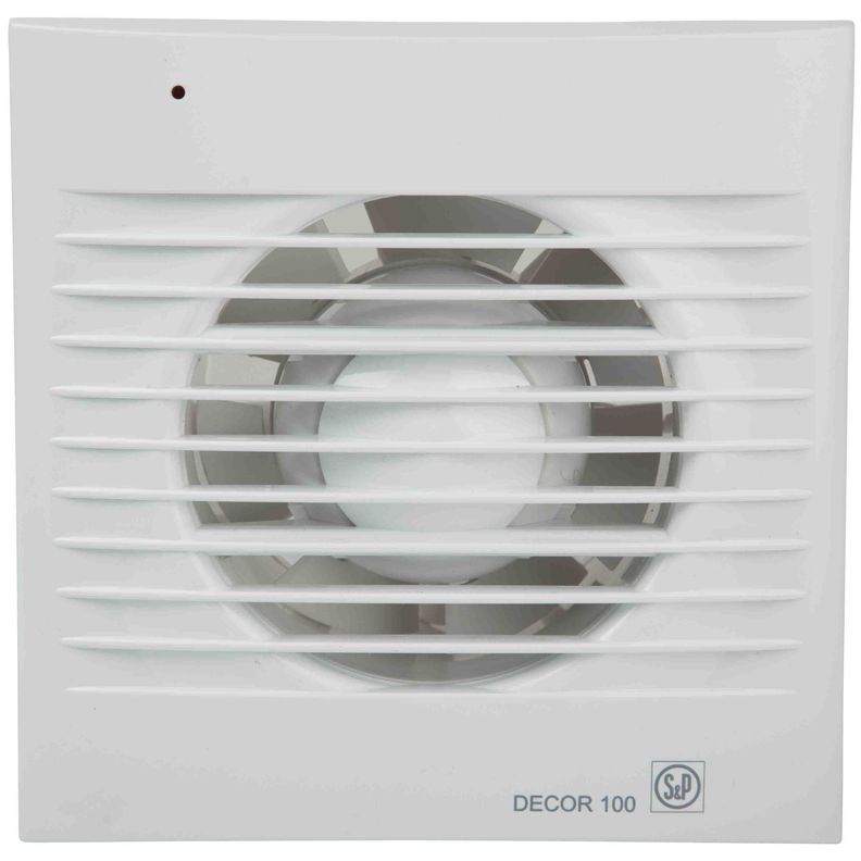 Extractor de aire para baño con temporizador DECOR-100 CR-0