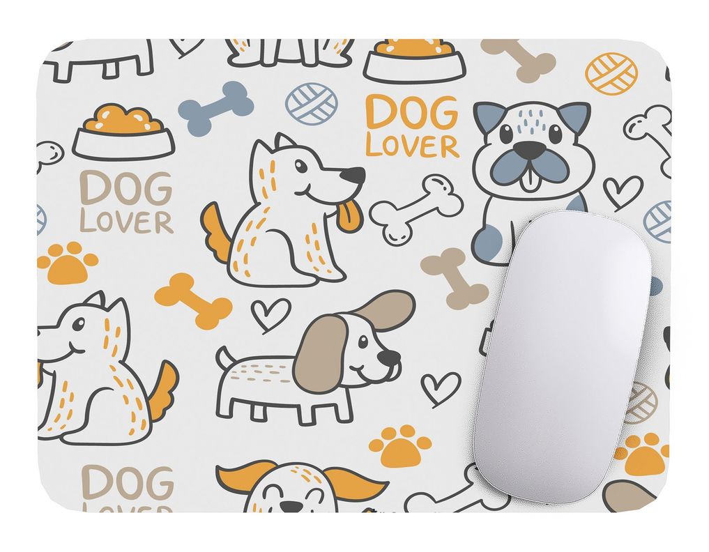 Mouse Pad Perro Arte de animales - 17cm X 21cm D9-0
