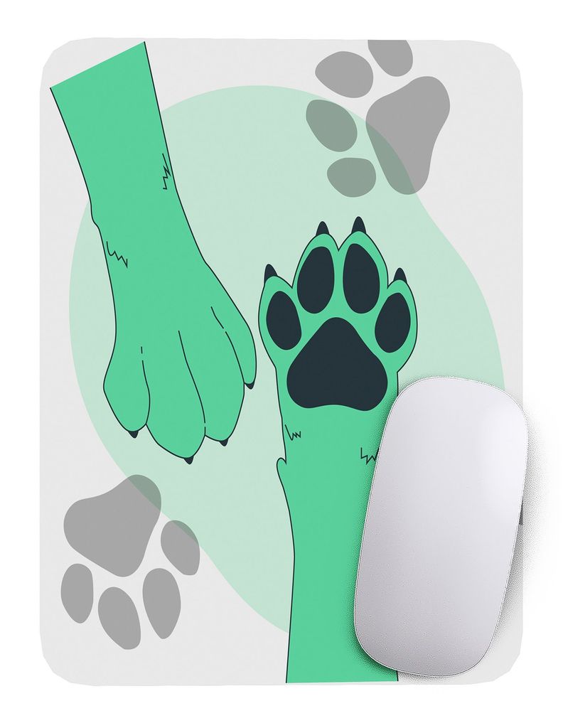Mouse Pad Perro Arte de animales - 17cm X 21cm D12-0