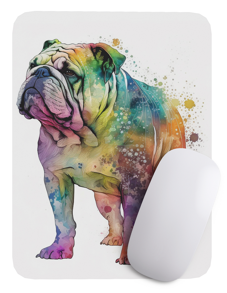 Mouse Pad Perro  Arte de animales - 17cm X 21cm D66-1