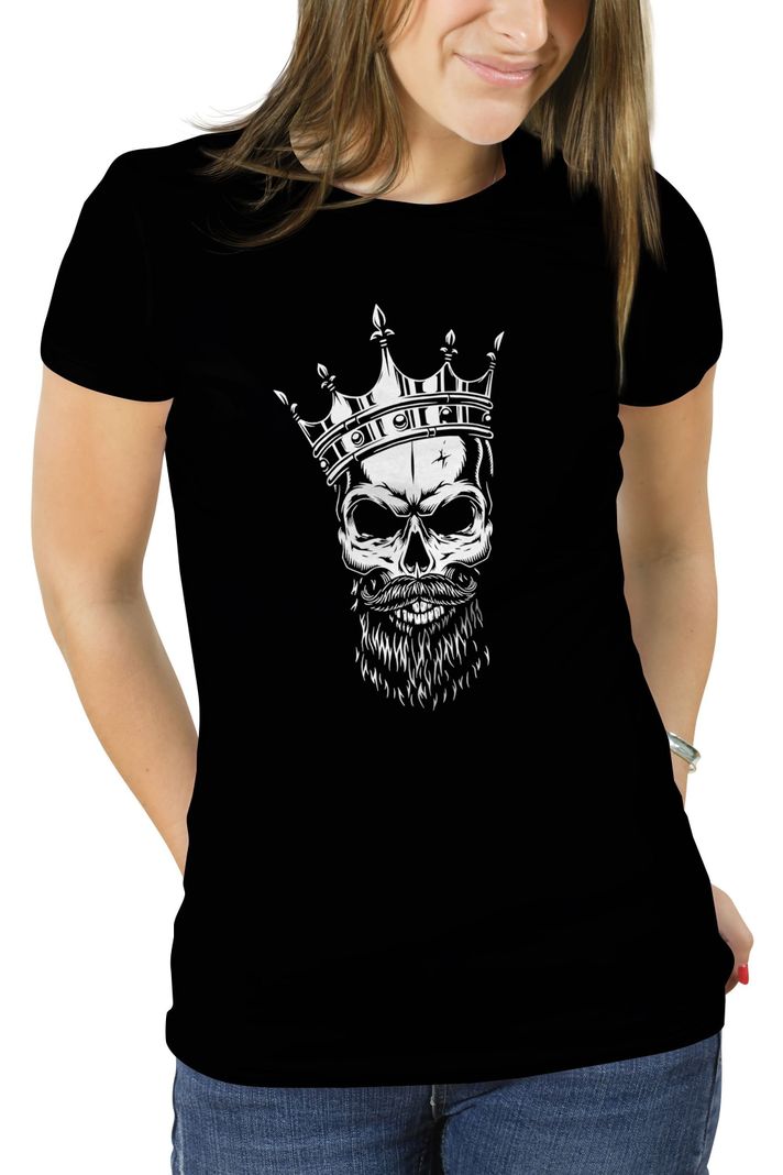 Polera Mujer diseño calavera 10