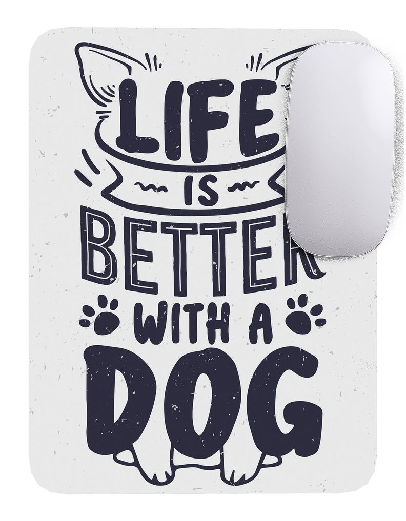 Mouse Pad Perro Arte de animales - 17cm X 21cm D19-0