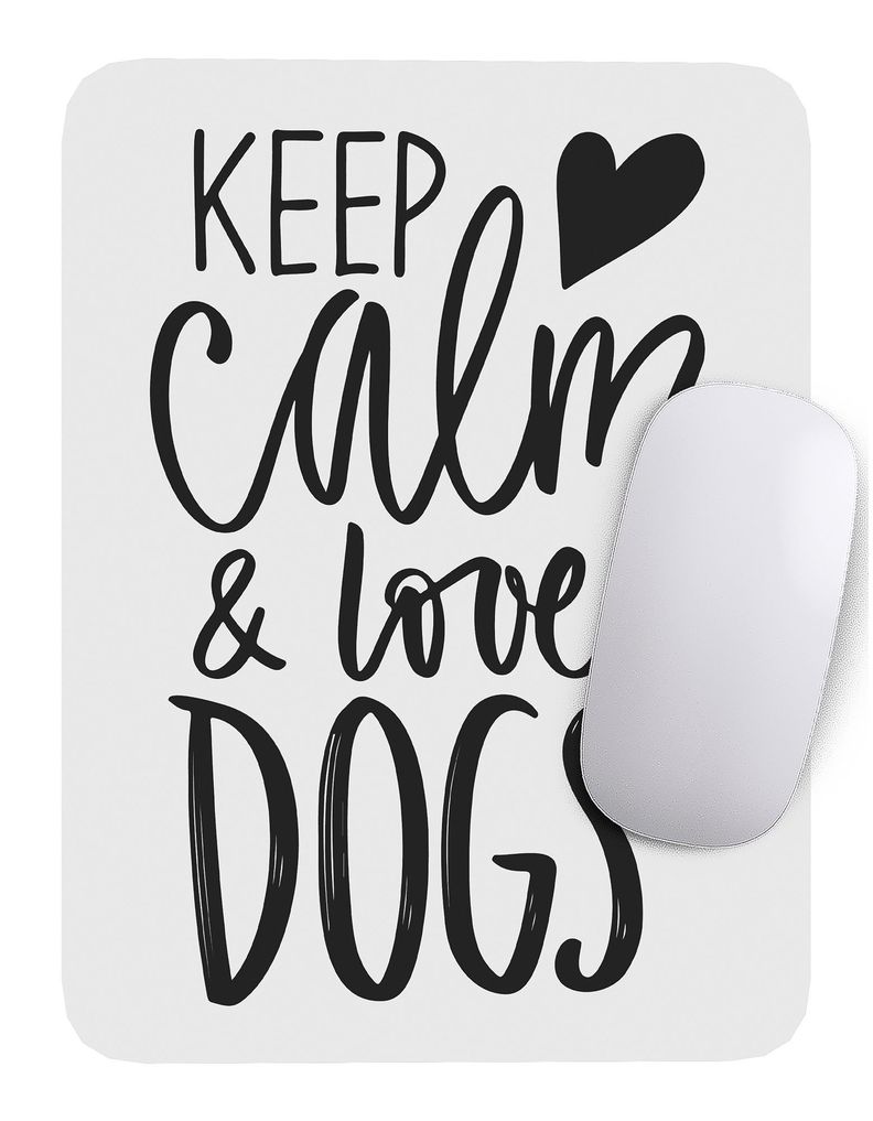 Mouse Pad Perro Arte de animales - 17cm X 21cm D5-0