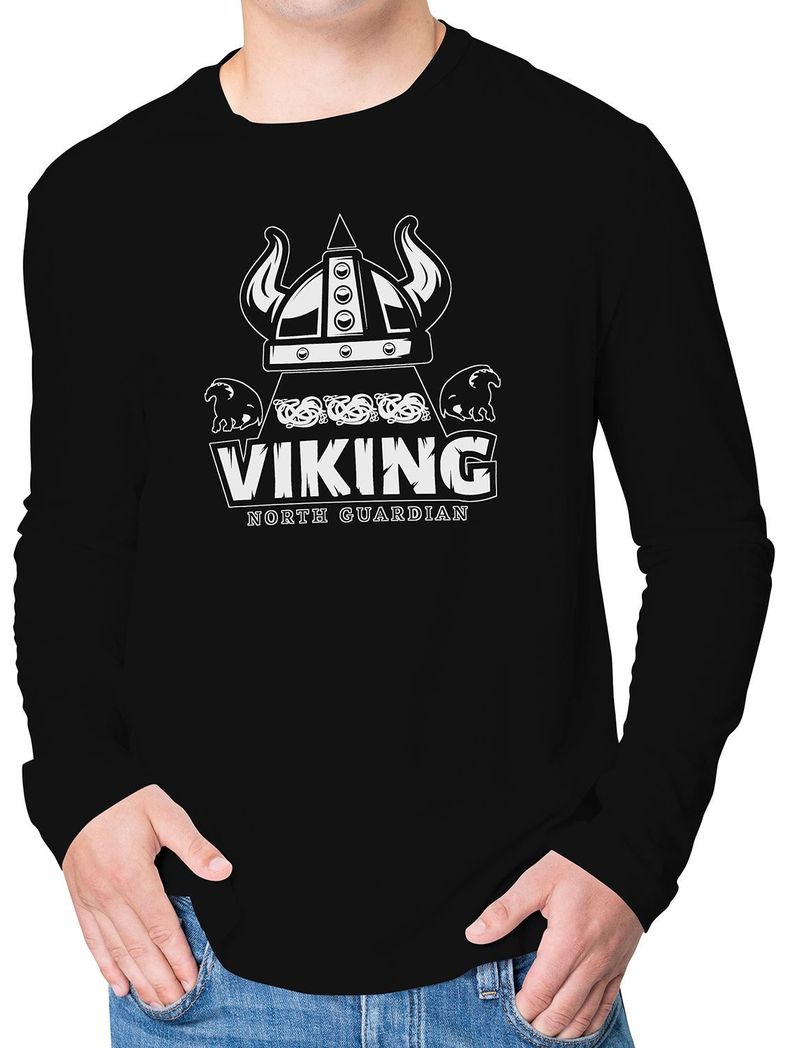 Polera Manga larga Vikingo Valhalla D4-0