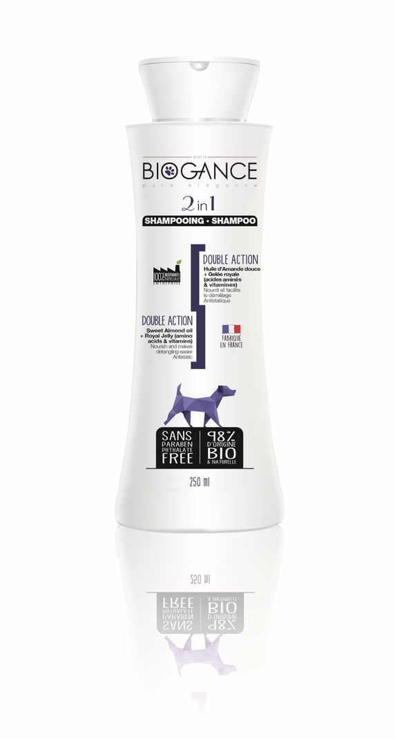 Shampoo y Acondicionador 2 en 1, 250 Ml, Biogance.-1