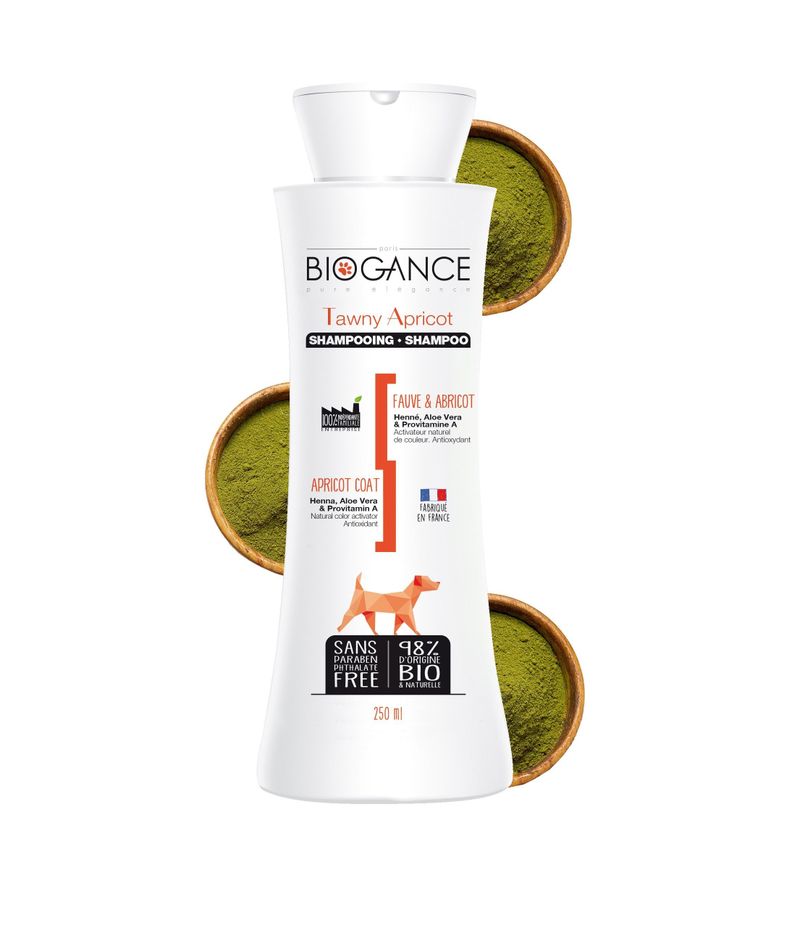 Shampoo Tawny Apricot 250 Ml (para Pelos Cafe), Biogance.-0