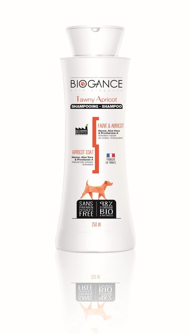 Shampoo Tawny Apricot 250 Ml (para Pelos Cafe), Biogance.-1