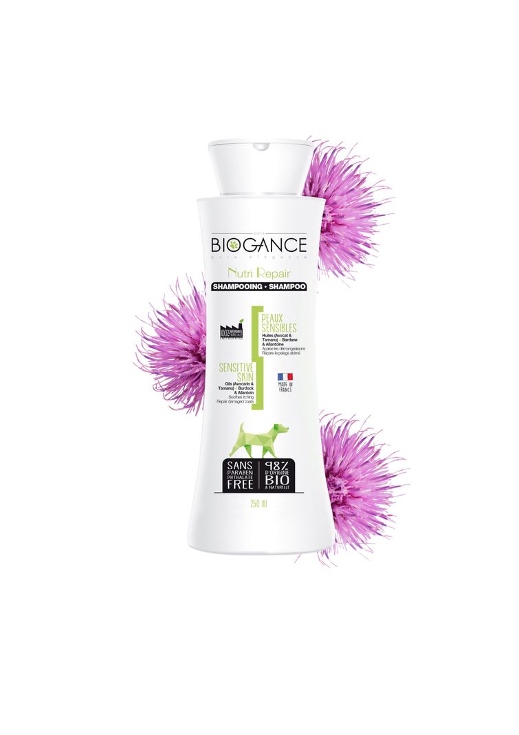 Shampoo Nutri Repair (piel Seca Y Dañada) 250 Ml, Biogance.-0