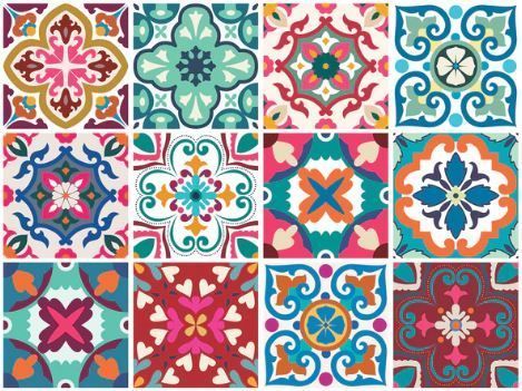 Azulejo Autoadhesivo Decorativo 15x15 Florencia Surtido