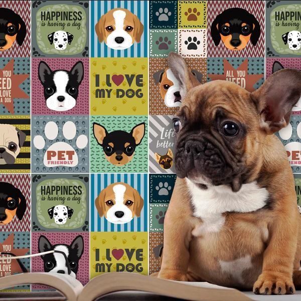 Azulejo Autoadhesivo Decorativo 15x15 Pets-2