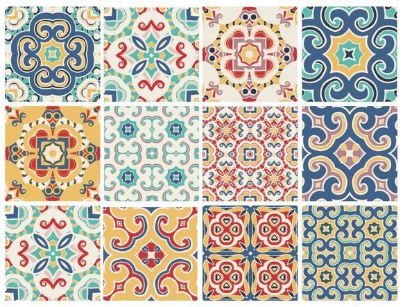 Azulejo Autoadhesivo Transparente 15x15 Nairobi Surtido