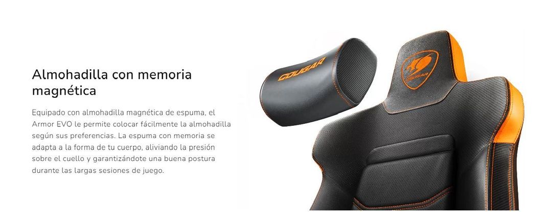 Silla Profesional Gamer Cougar Armor Evo-5