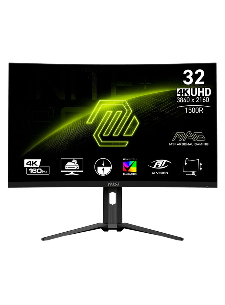 Monitor Gamer Curvo MSI 32” 4KUHD 1500R 160HZ 1MS MAG321cup-0