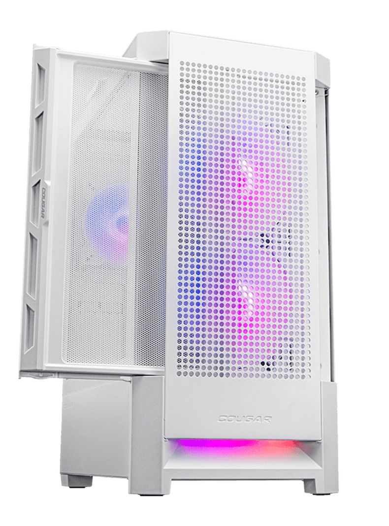 Gabinete Gamer Cougar Duoface RGB White-0