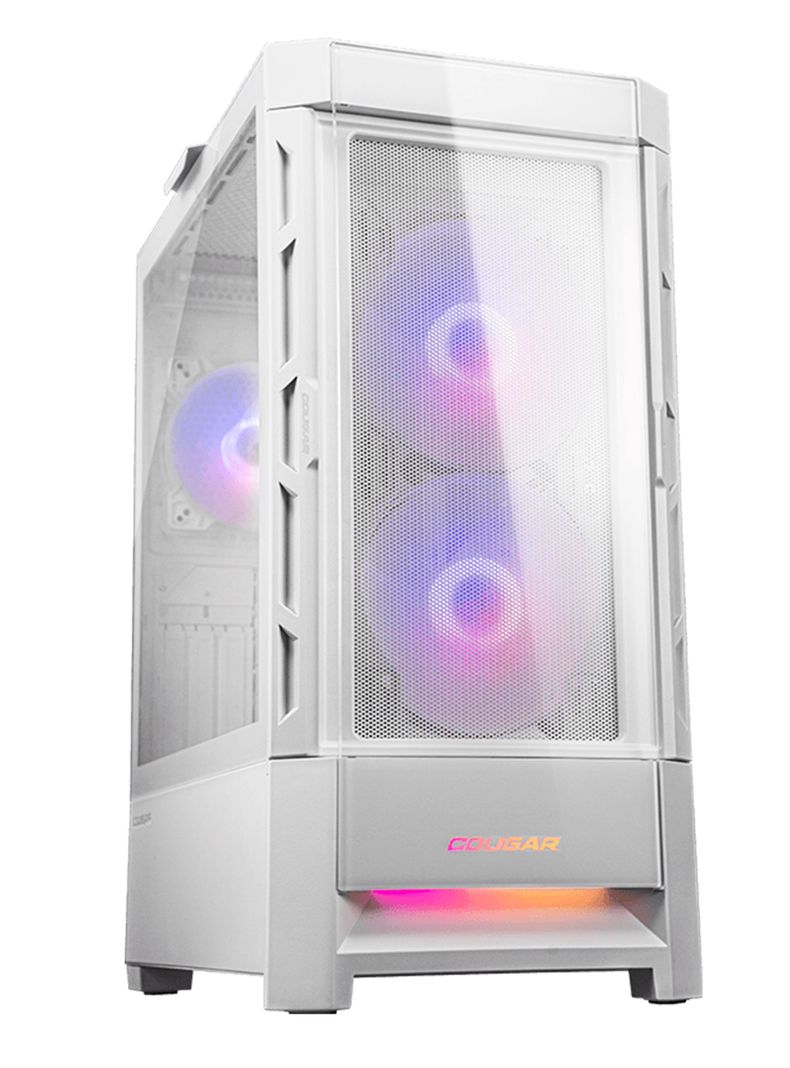 Gabinete Gamer Cougar Duoface RGB White-2