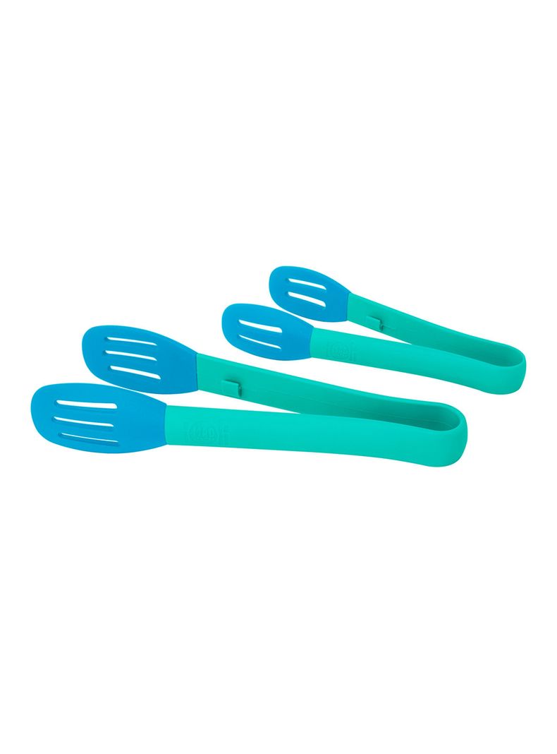 Set De 2 Pinzas De Silicona Mad Hungry Celeste