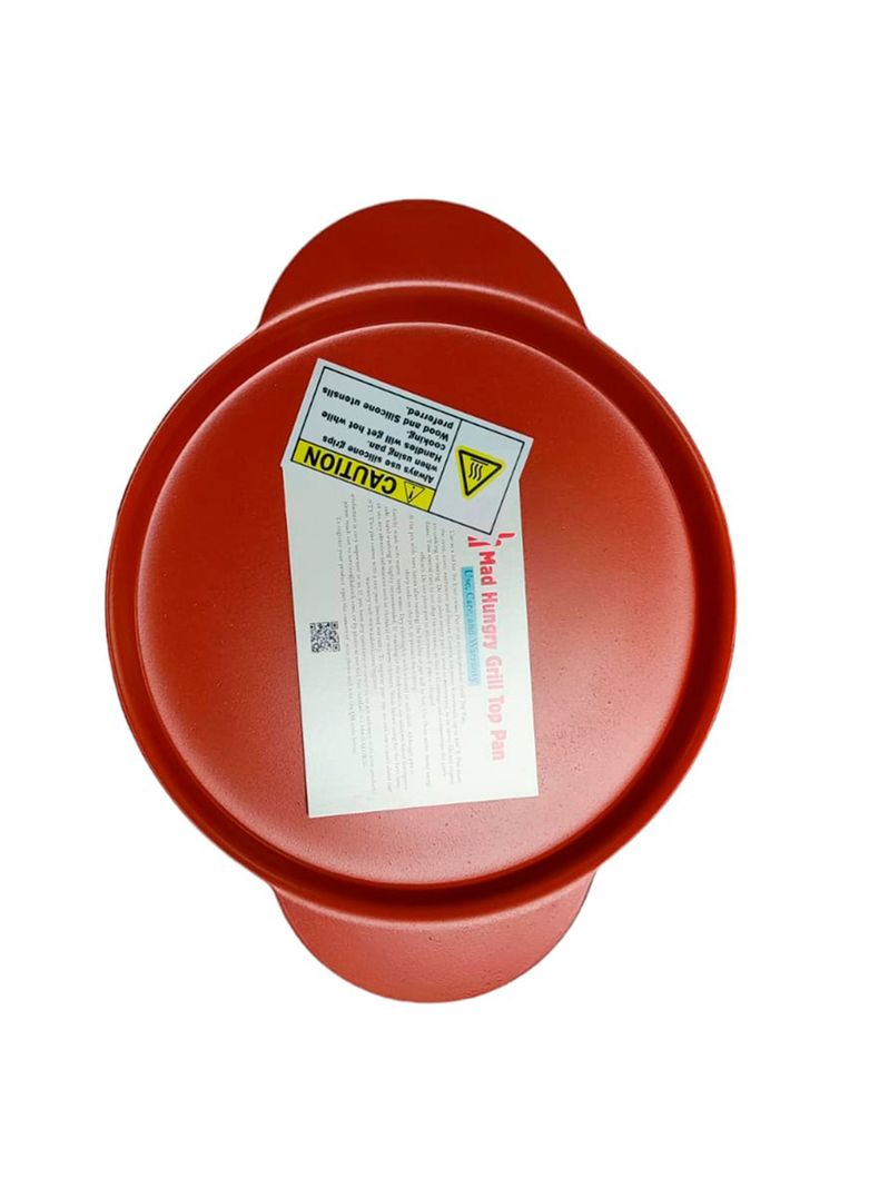 Sarten De Cerámica Mad Hungry 27 Cm Rojo-1