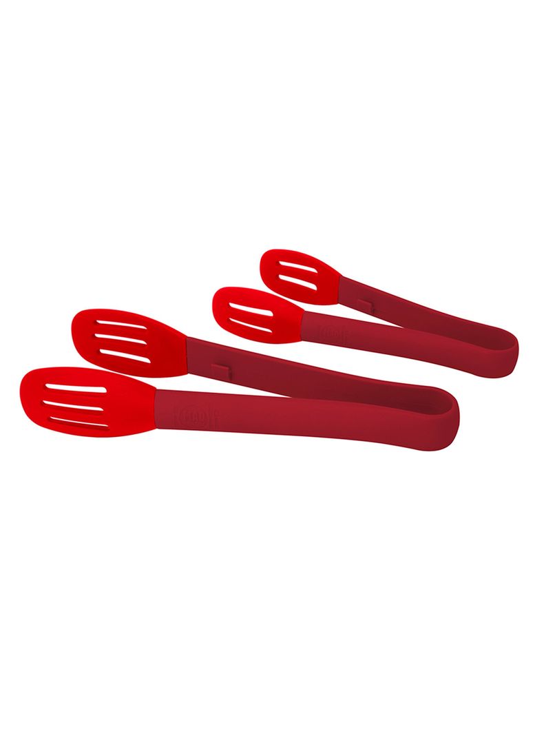 Set De 2 Pinzas De Silicona Mad Hungry Rojo