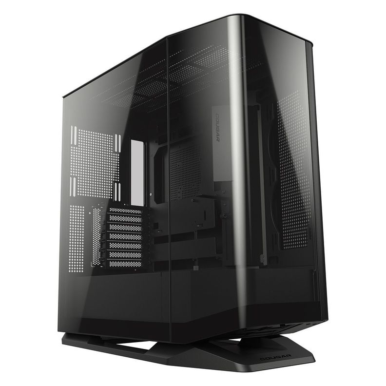 Gabinete Gamer Cougar Fv270 Black 1 Ventilador Incluido-0