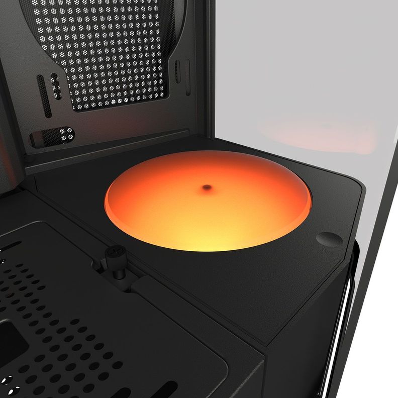 Gabinete Gamer Cougar Fv270 Black 1 Ventilador Incluido-4