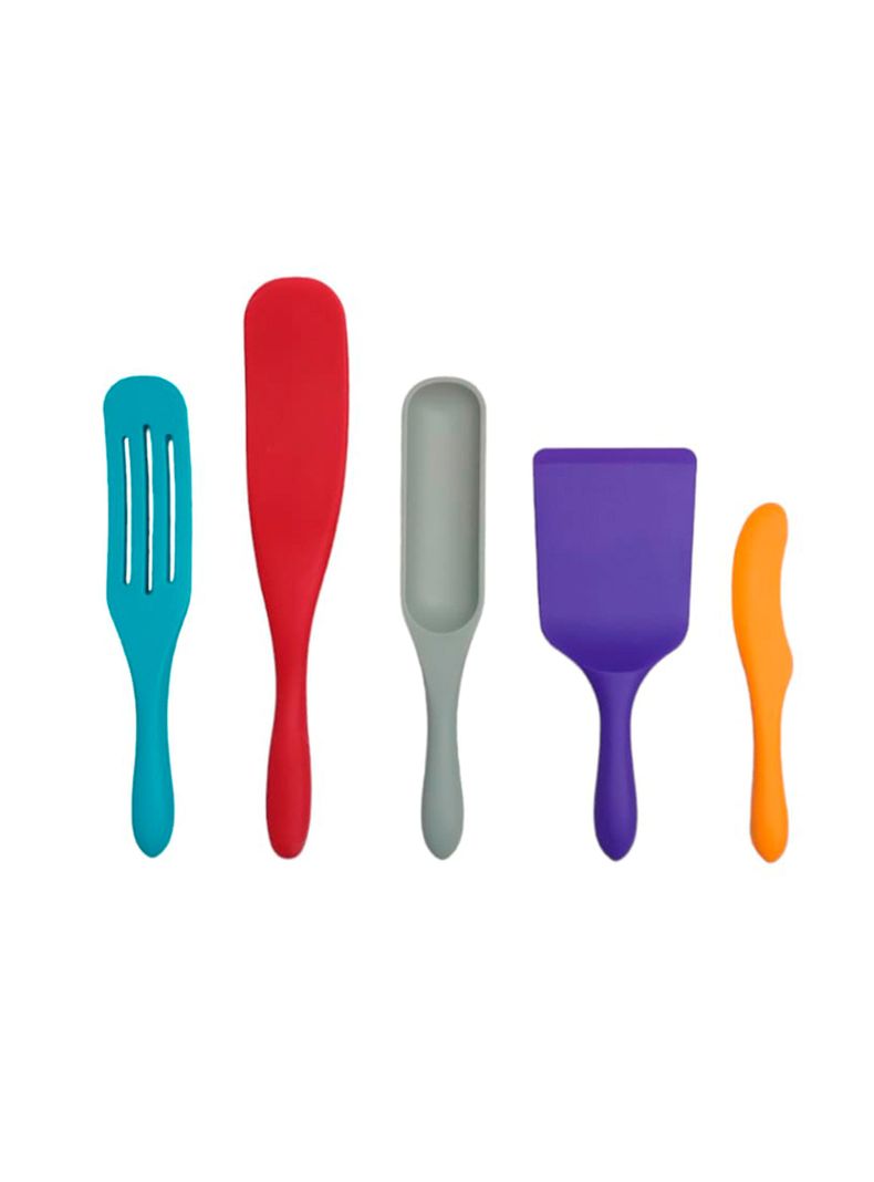 Set De 5 Utensilios De Silicona Mad Hungry Mhpka51761 As