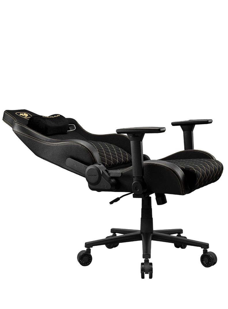 Silla Profesional Cougar Defensor Gold F Apoyabrazos plegable 4D Tela-1