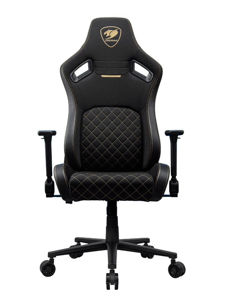 Silla Profesional Cougar Defensor Gold F Apoyabrazos plegable 4D Tela-3