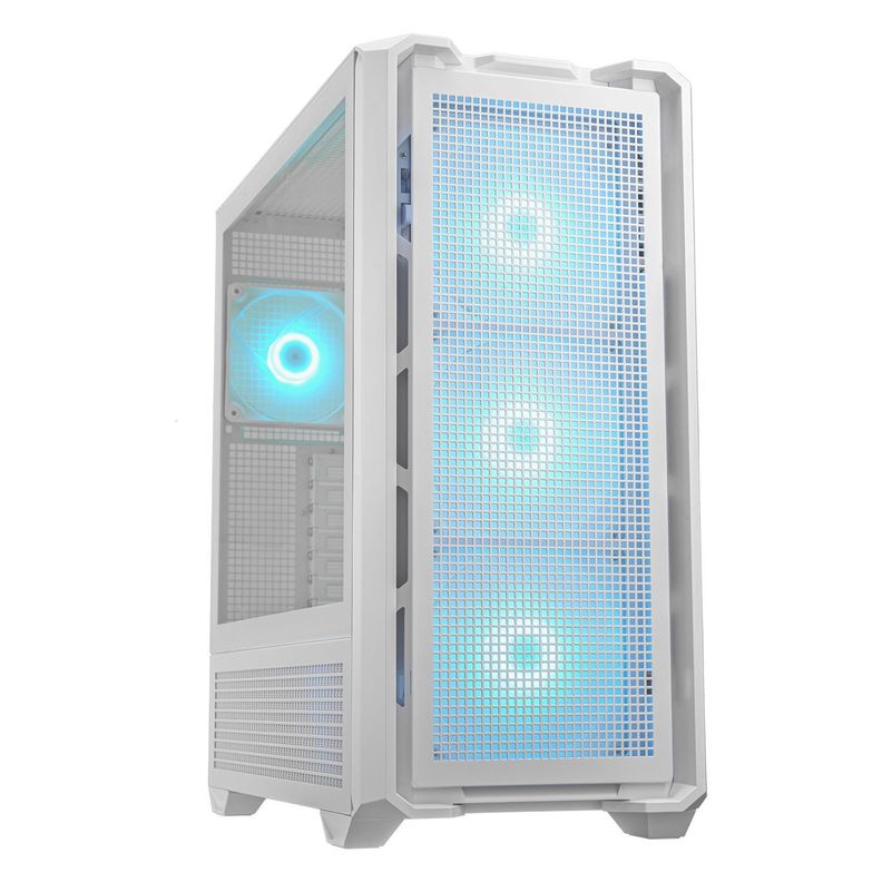Gabinete Gamers Cougar Mx600 Rgb White 4 Fans Incluidos Argb-0