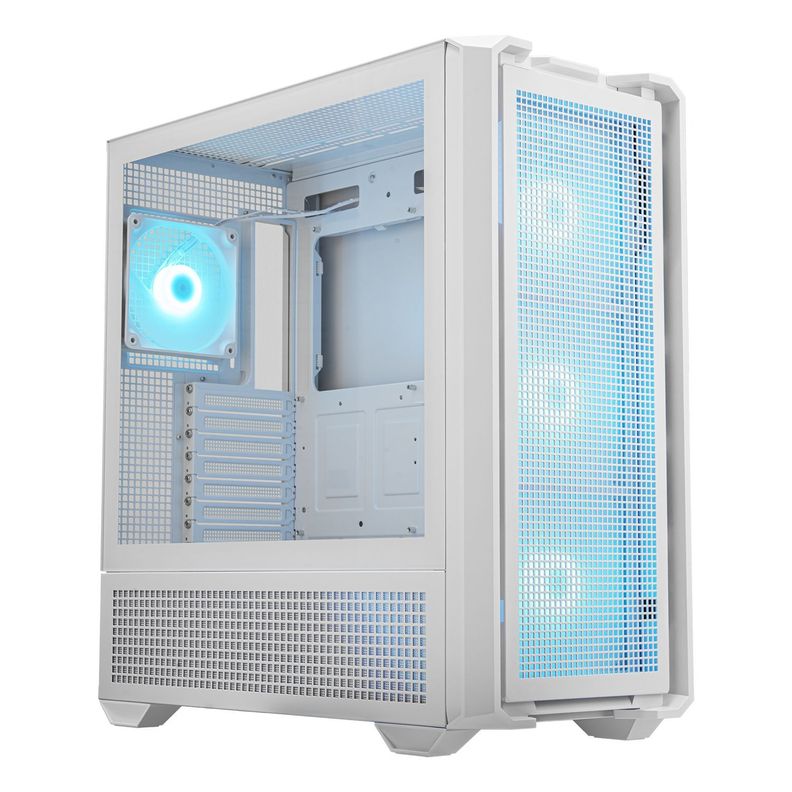 Gabinete Gamers Cougar Mx600 Rgb White 4 Fans Incluidos Argb-2