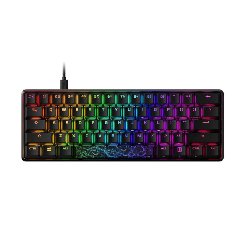 Teclado Mécanico Gamer Hyperx Alloy Origins Rgb 60 Red