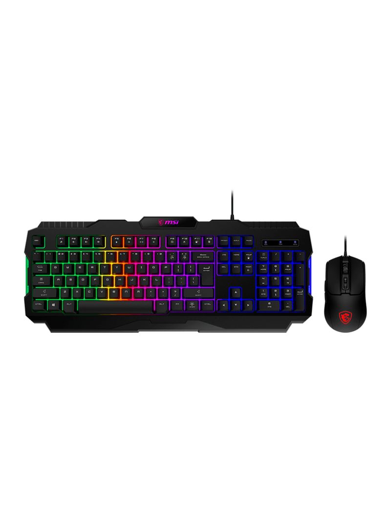 Combo Teclado + Mouse Msi Forge Gk100 Latam-1