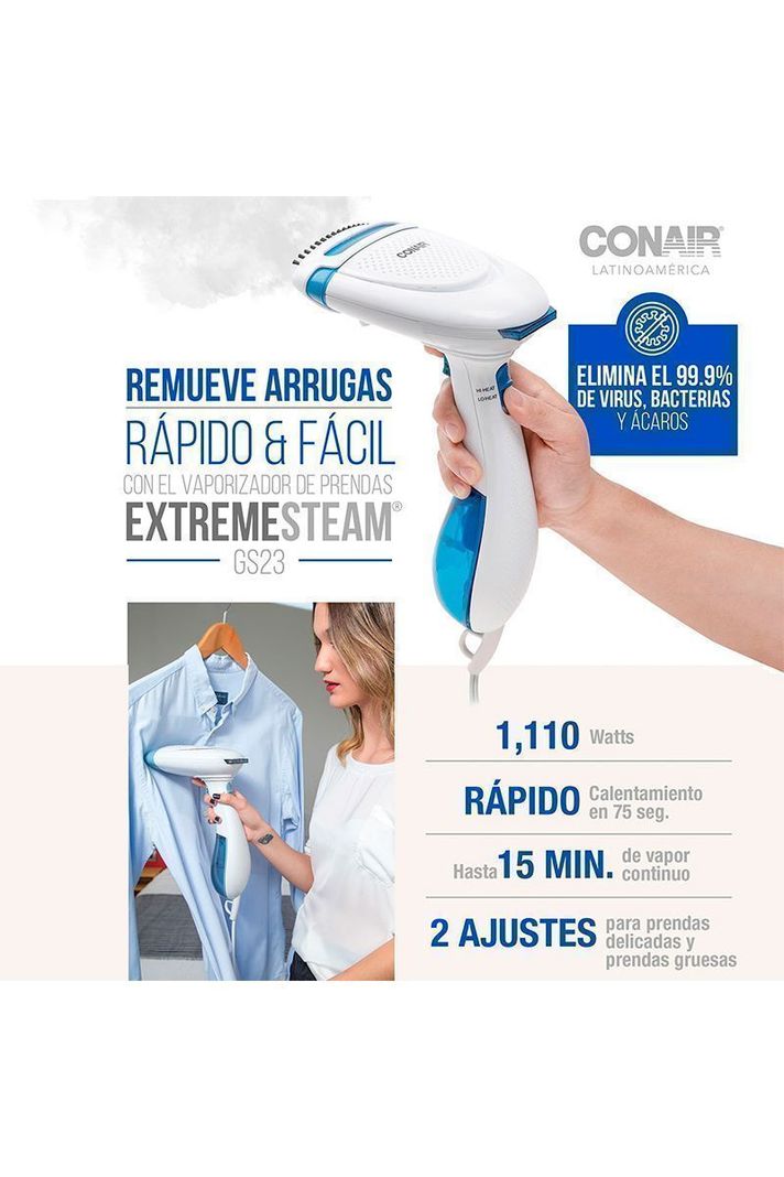Plancha a Vapor Vertical Conair Extreme Steam GS23 Conair