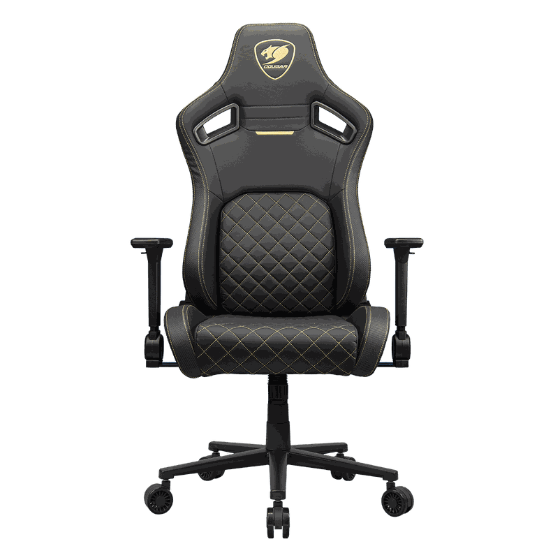 Silla Profesional Cougar Defensor Gold Apoyabrazos Plegable-1
