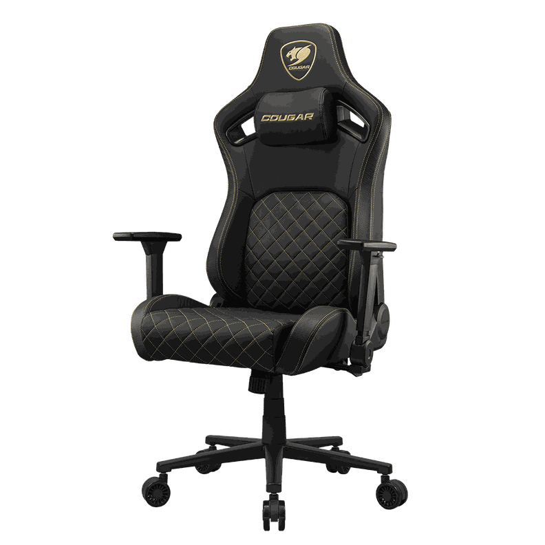 Silla Profesional Cougar Defensor Gold Apoyabrazos Plegable-2
