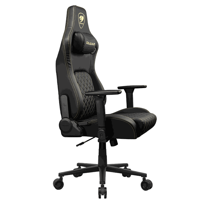 Silla Profesional Cougar Defensor Gold Apoyabrazos Plegable-3