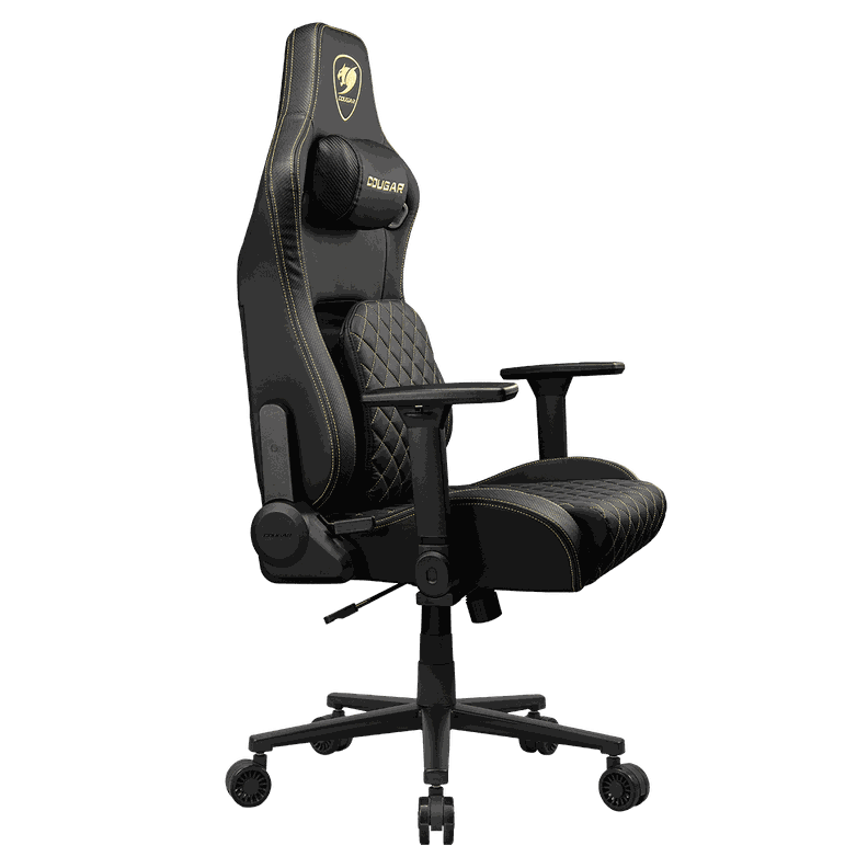Silla Profesional Cougar Defensor Gold Apoyabrazos Plegable-4