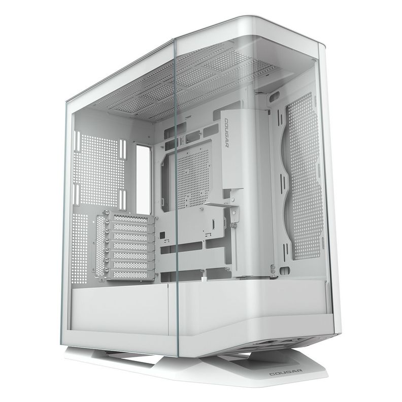 Gabinete Gamer Cougar Fv270 White 1 Ventilador Incluido-0