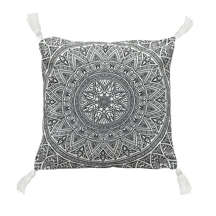 Cojin c/Relleno Cuadrado Mandala