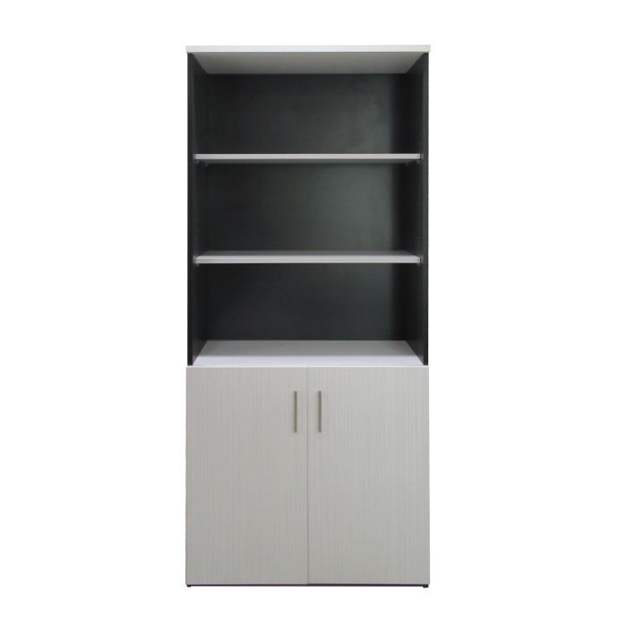 Estante L EL80 Maple con Gris