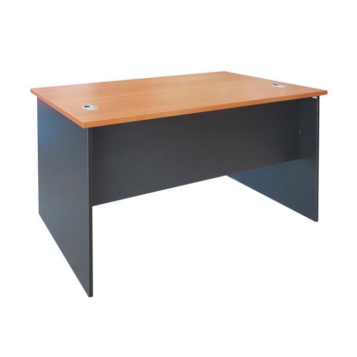 ESCRITORIO RECTO 120 ESR120 PERAL con GRAFITO ( 120 x 60 x 75 cm)-1