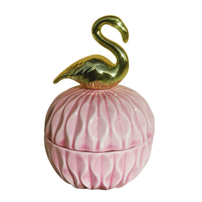 JOYERO PORTA ANILLO ROSA CISNE-0