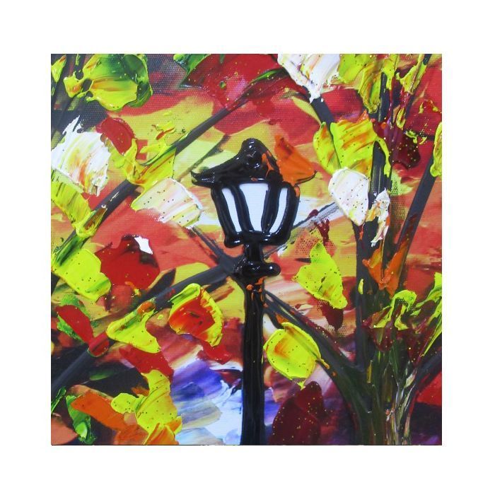 CUADRO PASEO POR LA LLUVIA  ( 150 x 4 x 47 cm)-1