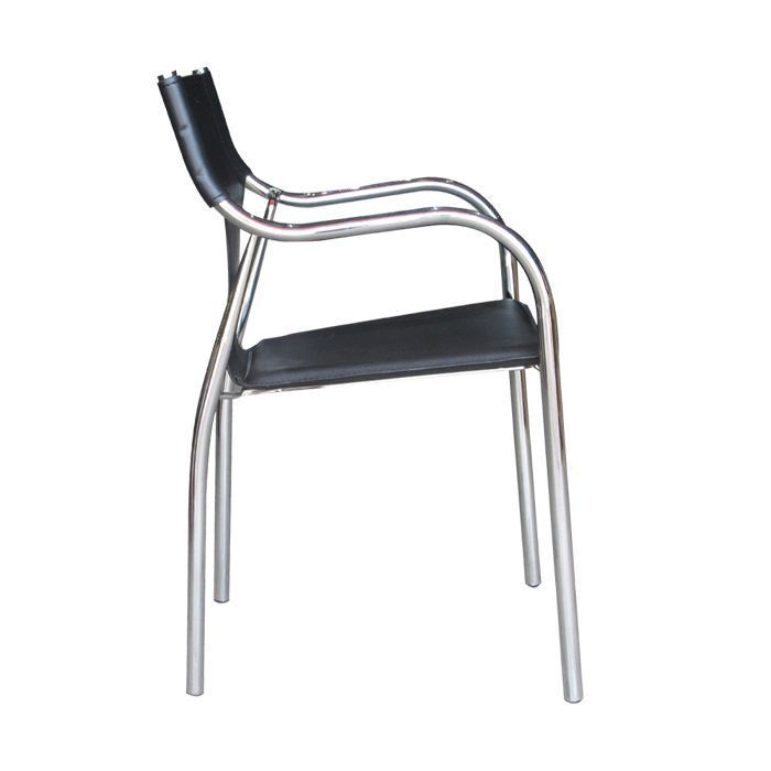 SILLA DE VISITA CROMADA HY-09-2