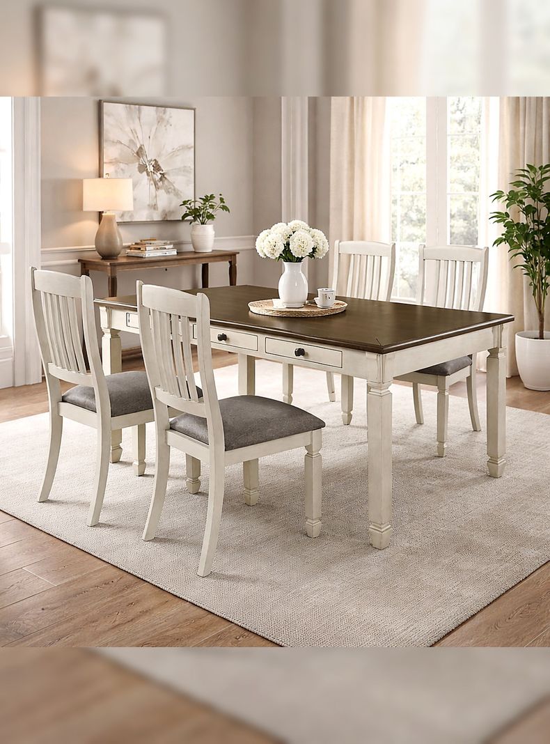 Juego de Comedor 4 Sillas Vermont (4 Puestos)